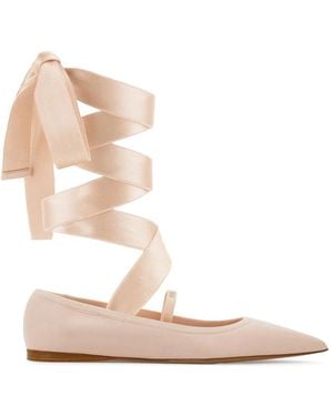 バレエシューズ Ferragamo Black Gancini Heeled Ballerina In Suede Ferragamo Black Gancini heeled ballerina in suede | TheDoubleF