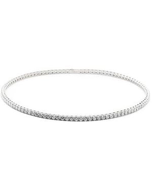 DARKAI Tennis Crystal-Embellished Necklace - Metallic