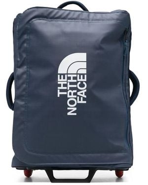 The North Face Wheeled Logo-Print Holdall - Blue