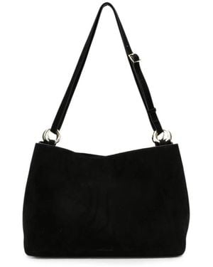 MANU Atelier Eterno Leather Shoulder Bag - Black