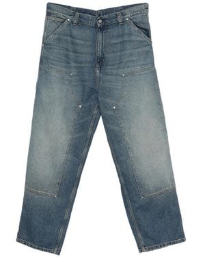 Carhartt Panelled Design Jeans - Blue