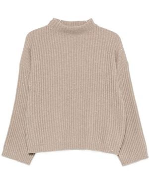 Brunello Cucinelli Neutrals Knitwear - Natural