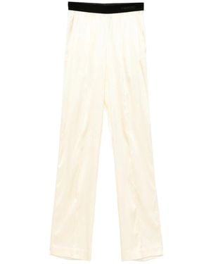 Tom Ford Straight Trousers - Natural