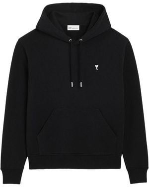 Ami Paris Hoodies - Black