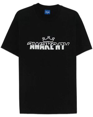 Awake Couture Headcrack Champs Logo T-Shirt - Black