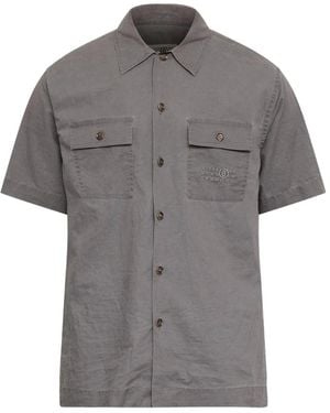 MM6 by Maison Margiela Short Sleeve Shirts - Grey