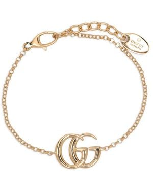 Gucci Gg Marmont Chain Bracelet - Metallic