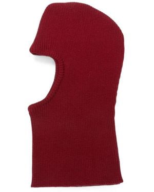 Ernest W. Baker Ribbed-Knit Balaclava - Red
