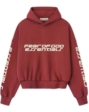Fear Of God Hoodies - Red