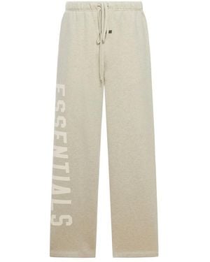 Fear Of God Logo-Detail Track Trousers - Natural