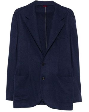 Brunello Cucinelli Single-Breasted Blazer - Blue