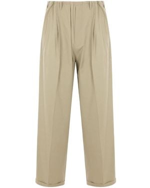 Magliano Cotton Loose-Fit Trousers - Natural