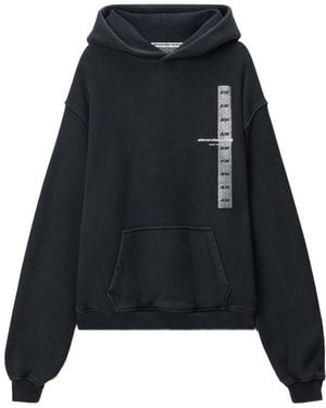 Alexander Wang Graphic Hoodie - Blue