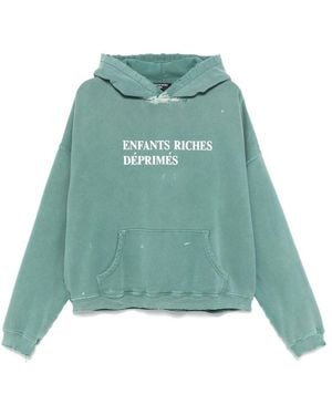 Enfants Riches Deprimes Classic Logo Hoodie - Green