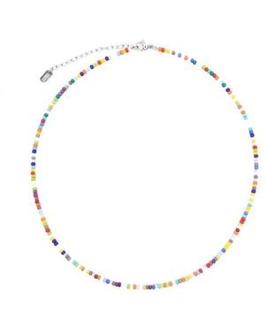 COLLANINE COLORATE Beaded Necklace - Metallic