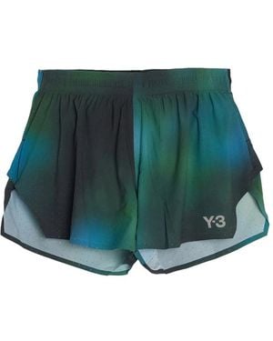 Y-3 M Run Shorts - Green