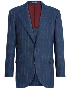 Brunello Cucinelli Jackets - Blue