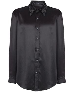 Balmain Shirts - Black