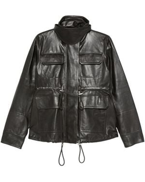 Co. Leather Jacket - Black