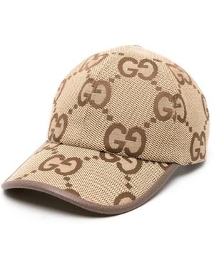 Gucci Gg Supreme Baseball Cap - Natural