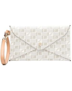 Moreau Origami Clutch Bag - White