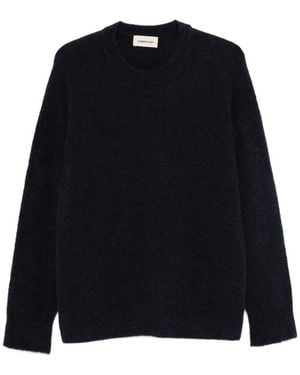 Atomo Factory Crew-Neck Long-Sleeve Jumper - Black