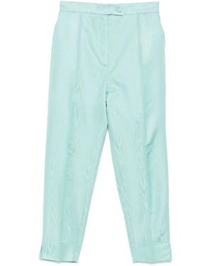 De Santis by Martin Alvarez Patterned Trousers - Blue