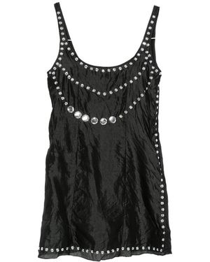 GIMAGUAS Claude Studded Mini Dress - Black