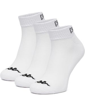 Kappa Lange Socken Ceo_Kr_Goal_Ss26 (3-Pack) - Weiß