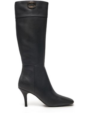 Twinset Stiefel 242Tgt030 - Schwarz