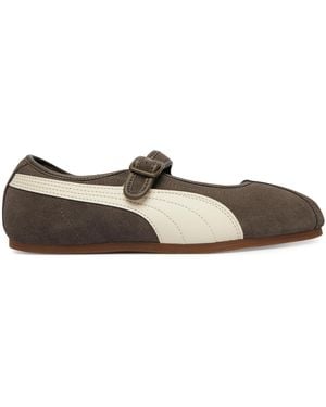 PUMA Ballerinas Tacklette Wns 408550 03 - Braun