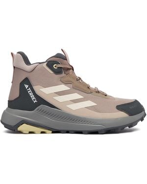 adidas Trekkingschuhe Terrex Anylander Mid Rain.Rdy Hiking Shoes Kj0866 - Grau