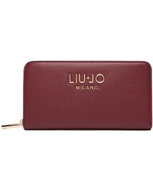 Liu Jo Große Damen Geldbörse Ecs Xl Zip Around Af5170 E0058 - Lila