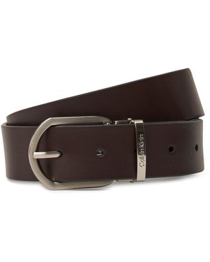 Calvin Klein Herrengürtel Adj Casual Round 35Mm K50K512838 - Braun