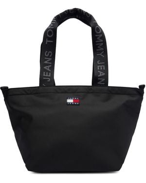 Tommy Hilfiger Handtasche Tjw Ess Daily Mini Tote Aw0Aw17890 - Schwarz
