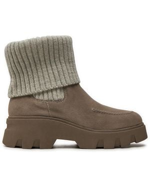Marc O' Polo Klassische Stiefeletten Oo2M3003 - Grau