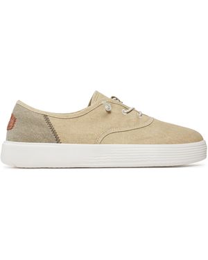 HEYDUDE Sneakers Aus Stoff Conway M Craft 40179-100 - Natur