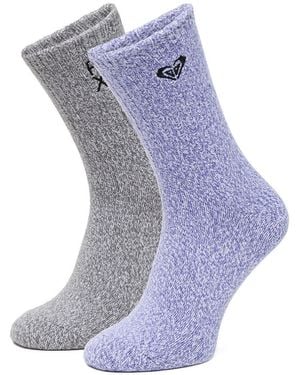 Roxy Lange Socken Ceo_As__06_W_Aw25 (2 Pack) Mix - Blau