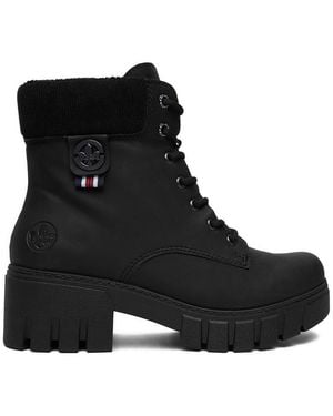 Rieker Schnürschuhe Ceo-74532-00 - Schwarz
