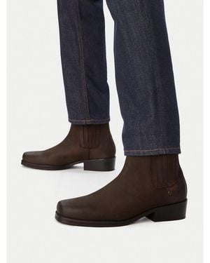 Guess Klassische Stiefeletten Eo-Keanu-02 Mi24 - Blau