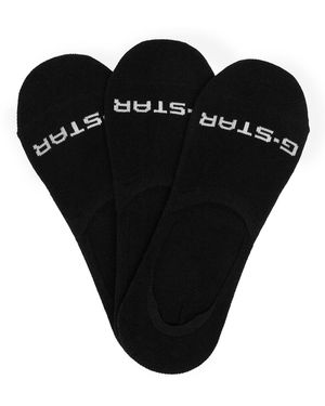 G-Star Sneakersocken As_G-Star_S_124_Ss25 (3-Pack) - Schwarz