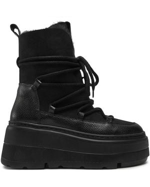 R.Polański Schnürschuhe 1918 - Schwarz