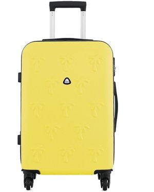 Semi Line Großer Koffer T5629-6 - Gelb