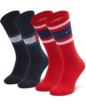 Tommy Hilfiger 2Er-Set Hohe -Socken 394020001 - Rot
