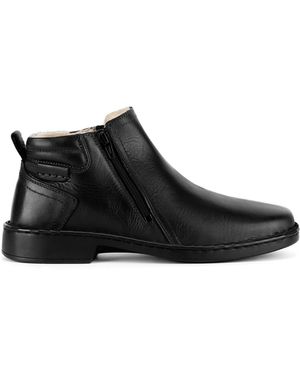 Go Soft Schnürschuhe Gary- Mi18 - Schwarz