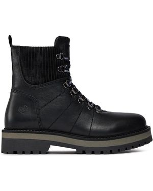 Lumberjack Schnürstiefeletten Kristy Sw50501-015-M07 - Schwarz