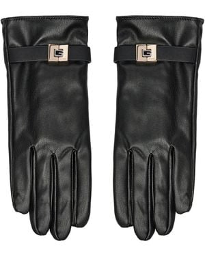 Guess Damenhandschuhe Aw5188 Nyl02 - Schwarz