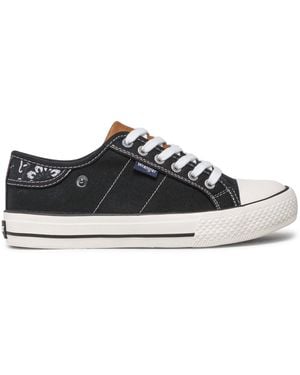 Wrangler Sneakers Aus Stoff Ray Pocket Wl21500A - Schwarz