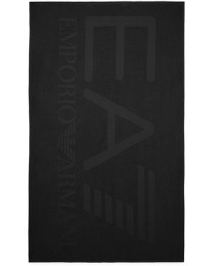 EA7 Handtuch 7X000678 Af21260 Uc001 - Schwarz