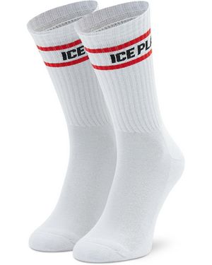 Ice Play Hohe Herrensocken 22I U1M1 6302 6911 1101 Weiß